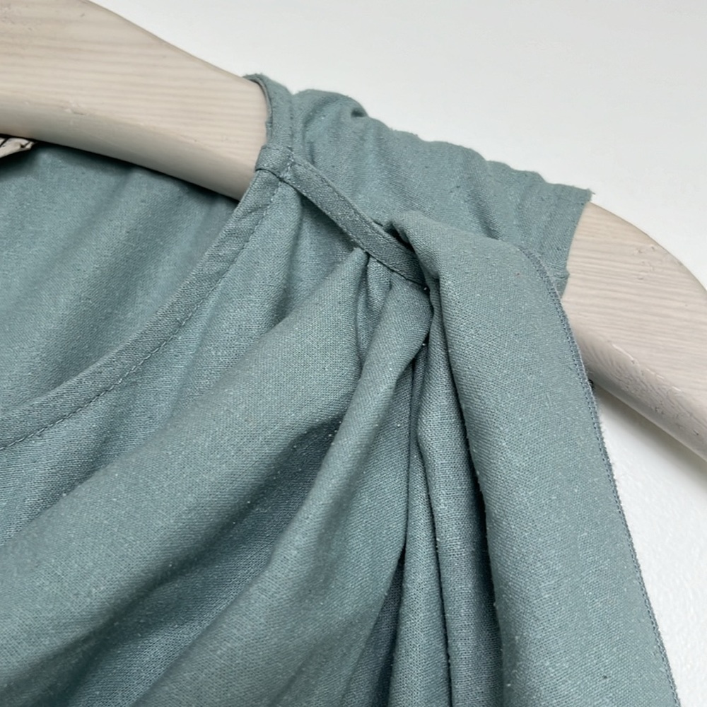 Baserange Draped Silk Top - Picture 2 of 8